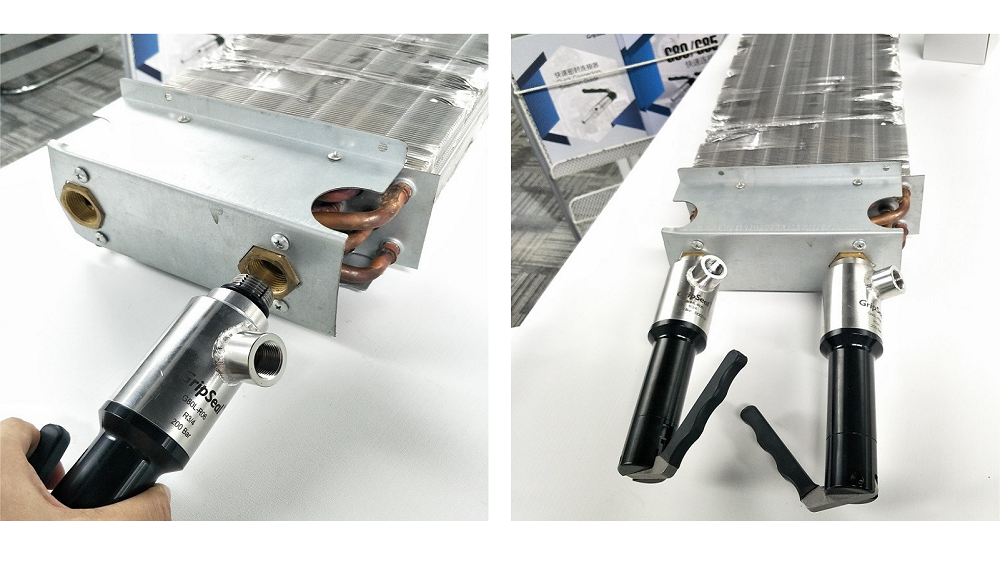 G80系列密封測試接頭在風機盤管測試中的應用