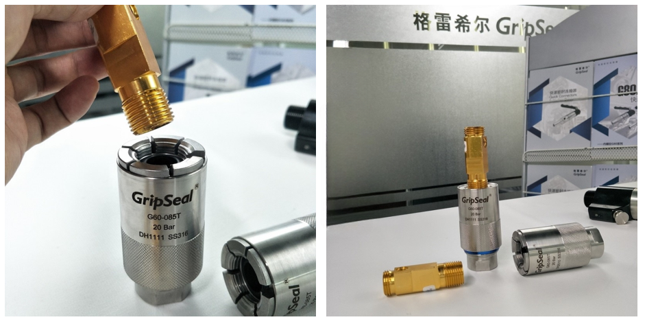 格雷希爾G60系列外螺紋燃氣熱水器密封測試接頭