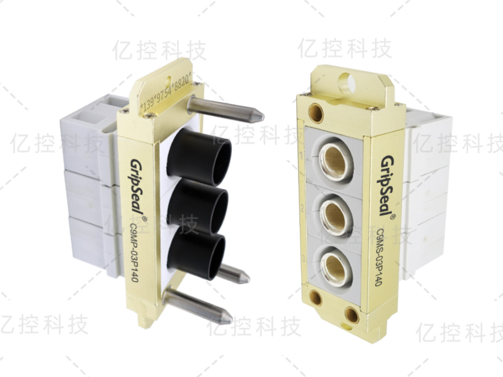 格雷希爾用于新能源汽車三電系統電性能測試的快速密封連接器