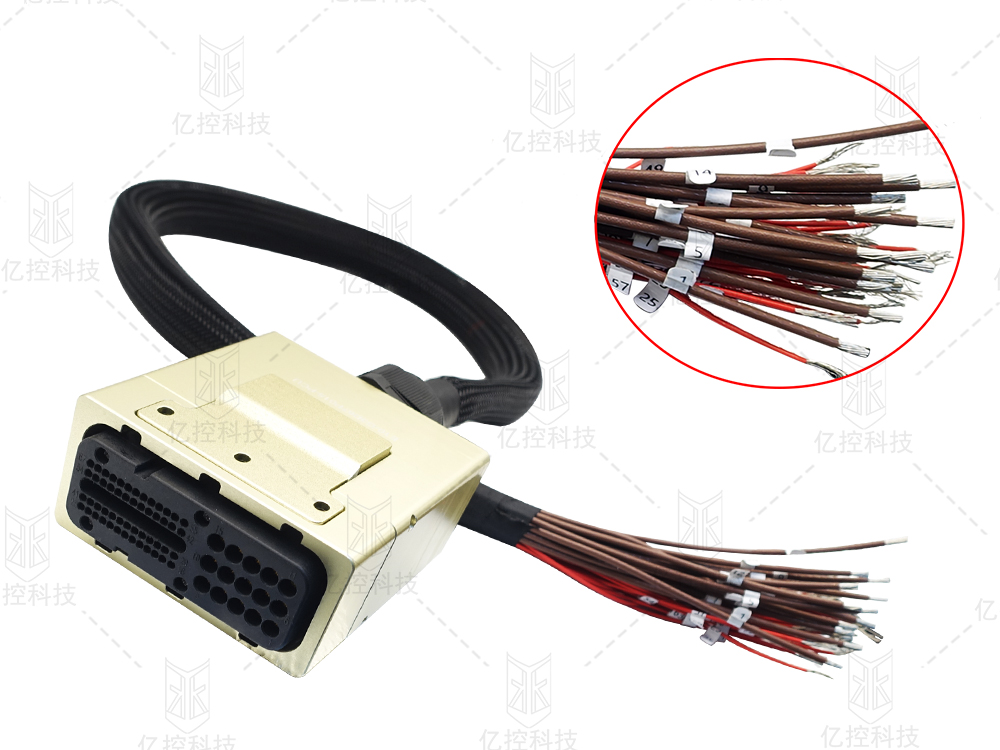 E10系列信號接口電測試連接器，應用于新能源汽車的DCR測試和EOL測試