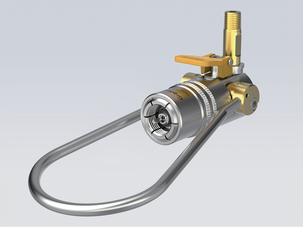 提環式氣瓶充裝連接器