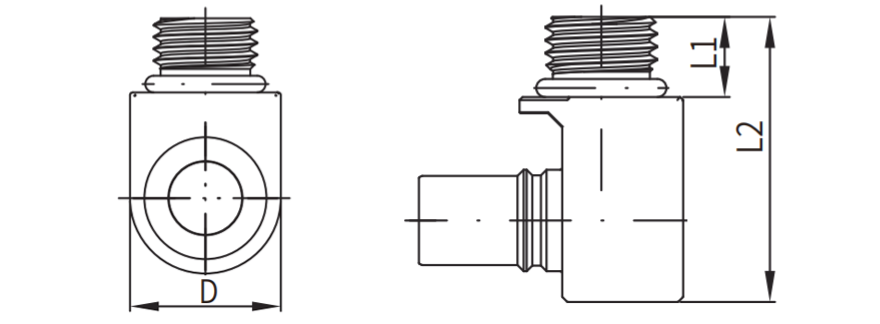 格雷希爾C75系列NVQD液冷接頭數據圖